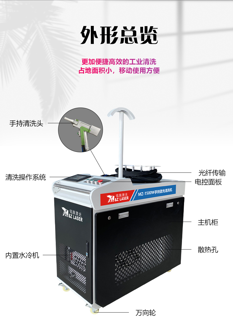 激光清洗除锈机(图2) 激光清洗除锈机(图2)